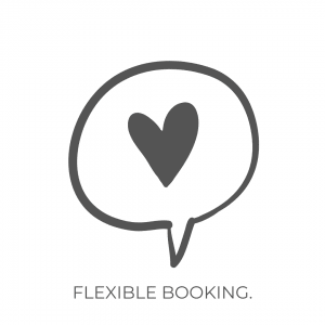 Flexible Booking.